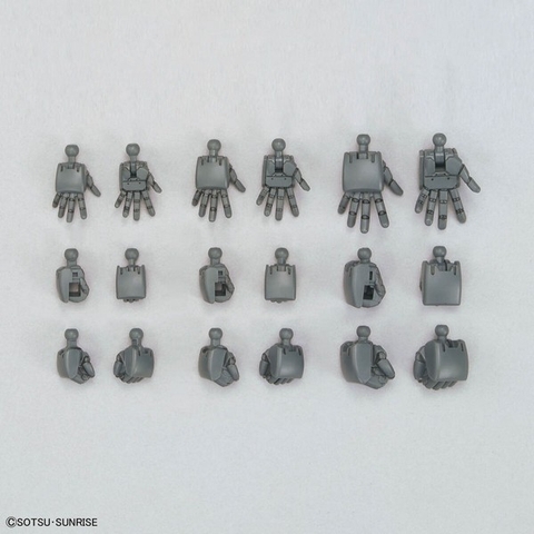Phụ Kiện Mô Hình Bandai Option Parts Set Gunpla 04 (Build Hands Round) 4573102667069 (Plastic Model)