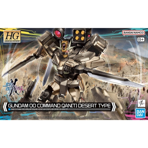Mô Hình lắp ráp HG 1/144 GUNDAM 00 COMMAND QAN[T] DESERT TYPE Bandai