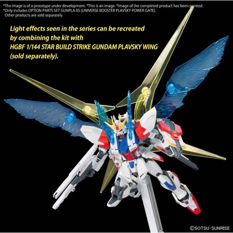 Bộ lắp ráp phụ kiện Gundam OPTION PARTS SET GUNPLA 05 (UNIVERSE BOOSTER PLAVSKY POWER GATE) Bandai 4573102671424