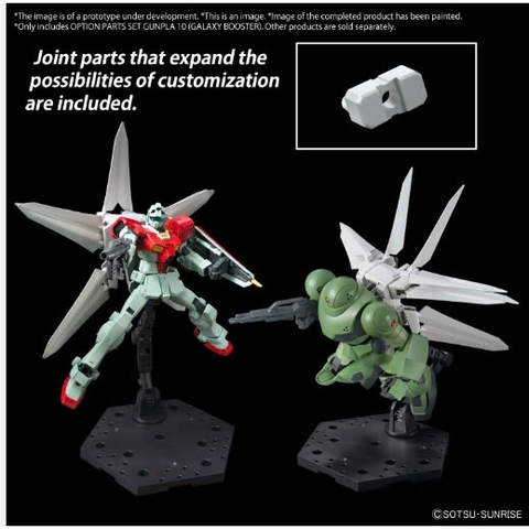 Bộ Phụ Kiện Lắp Ráp Bandai Gundam Option Parts Gunpla 10 (Galaxy Booster) (Gundam) 4573102671486