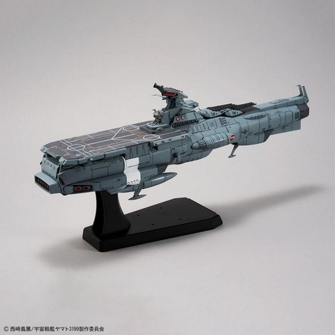 Mô Hình Lắp Ráp  1/1000 EFCF Asuka Class Fast Combat Support Tender/Amphibious Assault Ship DX 4573102663818 Bandai