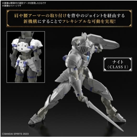 Mô Hình Lắp Ráp 30MF Liber Knight Bandai 4573102671615
