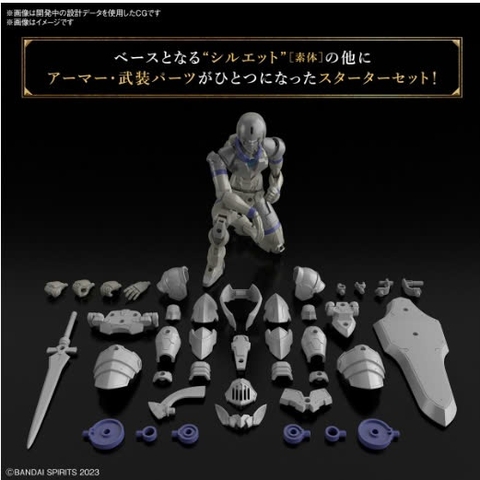 Mô Hình Lắp Ráp 30MF Liber Knight Bandai 4573102671615