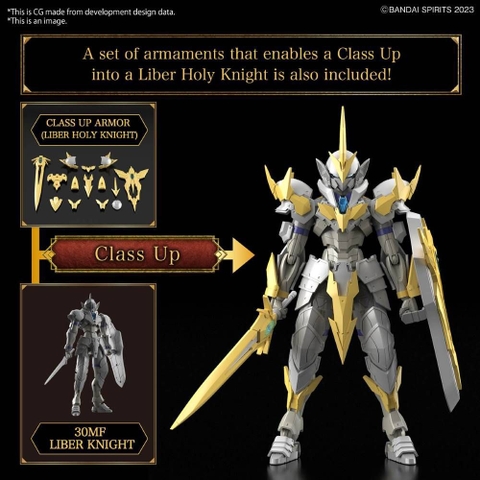 Mô Hình Lắp Ráp 30MF LIBER HOLY KNIGHT Bandai 4573102671653