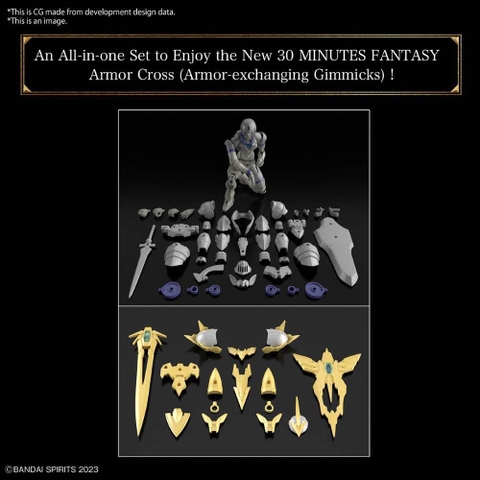 Mô Hình Lắp Ráp 30MF LIBER HOLY KNIGHT Bandai 4573102671653