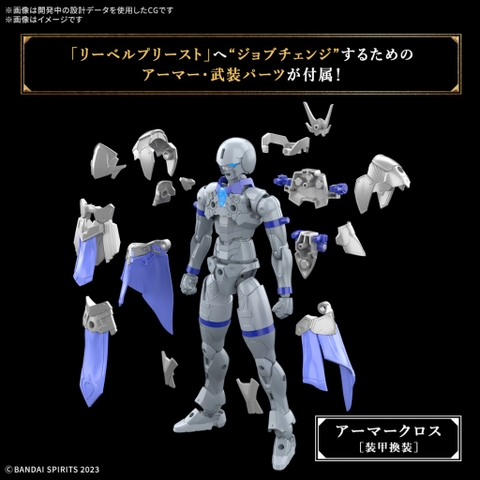 Mô Hình Lắp Ráp Gundam 30MF LIBER PRIEST Bandai 4573102683205