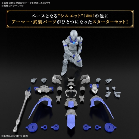 Mô Hình Lắp Ráp Gundam 30MF LIBER PRIEST Bandai 4573102683205