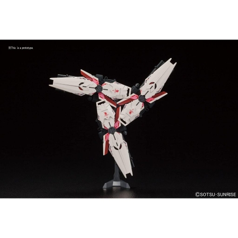 Mô Hình Lắp Ráp HGUC Full Armor Destroy Mode Red Version Gundam Unicorn BL Có Decal