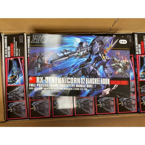 Mô Hình Lắp Ráp Gundam HGUC XD 153 Unicorn Gundam 2 Banshee Norn Unicorn Mode BL