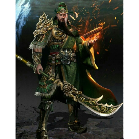 Mô hình Kim Loại Thanh Long Yển Nguyệt Quan Vũ - Tam Quốc Diễn Nghĩa - Three Kingdoms