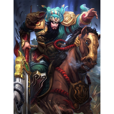 Mô hình Kim Loại Thanh Long Yển Nguyệt Quan Vũ - Tam Quốc Diễn Nghĩa - Three Kingdoms