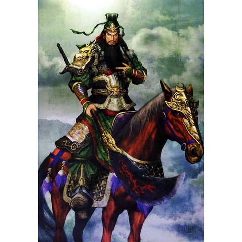 Mô hình Kim Loại Thanh Long Yển Nguyệt Quan Vũ - Tam Quốc Diễn Nghĩa - Three Kingdoms