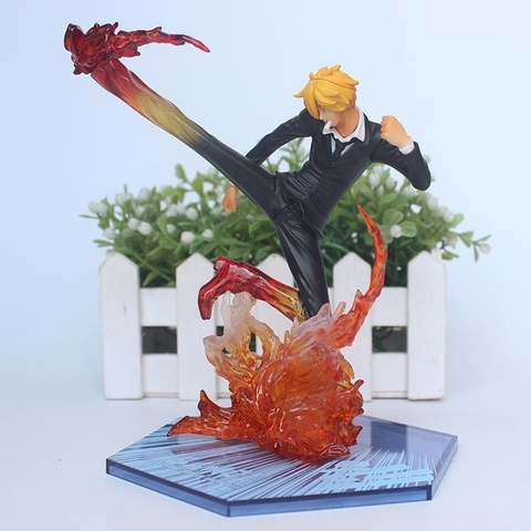 Mô Hình Figure One Piece Sanji Chân Lửa Nhất Cước Tung Hoành Thiên Hạ - Đảo Hải Tặc