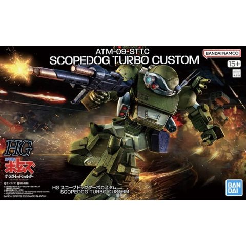 Mô Hình Lắp Ráp Gundam HG SCOPEDOG TURBO CUSTOM 4573102685599 Bandai