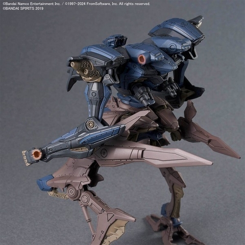 Mô Hình Lắp Ráp 30MM ARMORED CORE Ⅵ FIRES OF RUBICON SCHNEIDER NACHTREIHER/40E STEEL HAZE Bandai 4573102671691