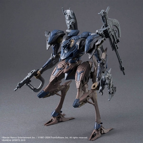 Mô Hình Lắp Ráp 30MM ARMORED CORE Ⅵ FIRES OF RUBICON SCHNEIDER NACHTREIHER/40E STEEL HAZE Bandai 4573102671691