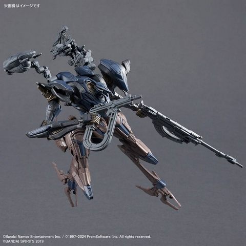 Mô Hình Lắp Ráp 30MM ARMORED CORE Ⅵ FIRES OF RUBICON SCHNEIDER NACHTREIHER/40E STEEL HAZE Bandai 4573102671691
