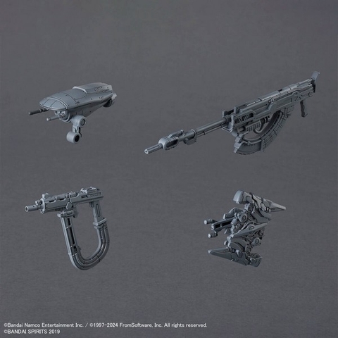 Mô Hình Lắp Ráp 30MM ARMORED CORE Ⅵ FIRES OF RUBICON SCHNEIDER NACHTREIHER/40E STEEL HAZE Bandai 4573102671691