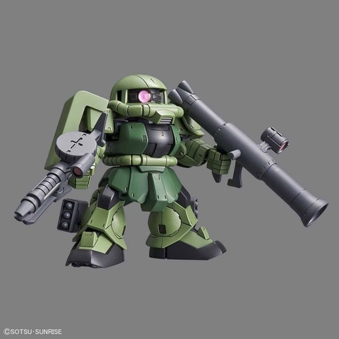 Mô hình lắp ráp SD Gundam Cross Silhouette Model Kits - Zaku II Bandai 4573102595713