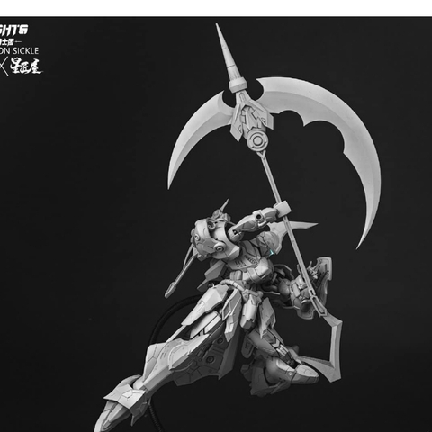 Mô Hình Lắp Ráp SNAA RG BE 1/144 IRON SICKLE (tặng kèm decal nước)