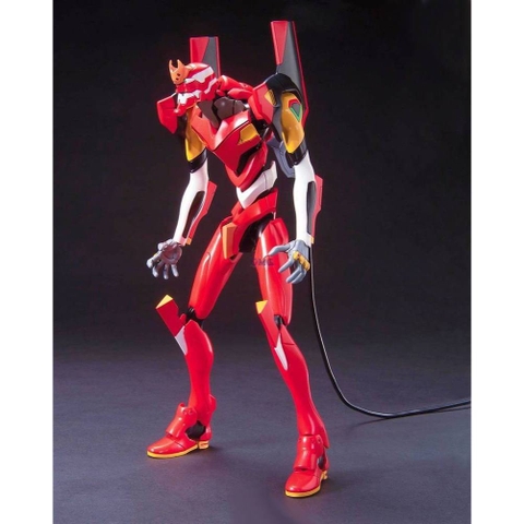 Mô hình lắp ráp Gundam HG 1/144 Evangelion 02 ( New Movie HA Ver.) Bandai 4573102667380
