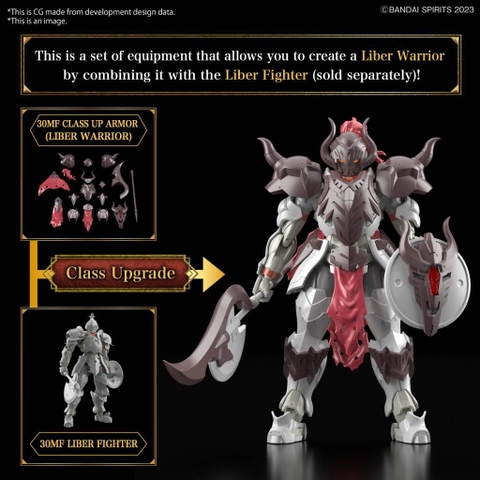 Mô Hình Lắp Ráp 30MF LIBER WARRIOR Bandai 4573102674593