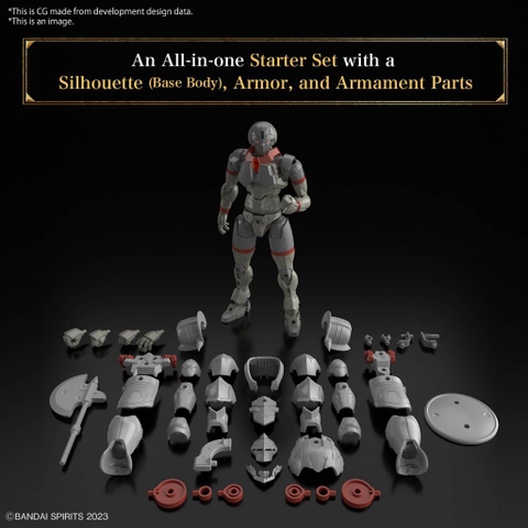 Mô Hình Lắp Ráp 30MF LIBER FIGHTER Bandai 4573102674241