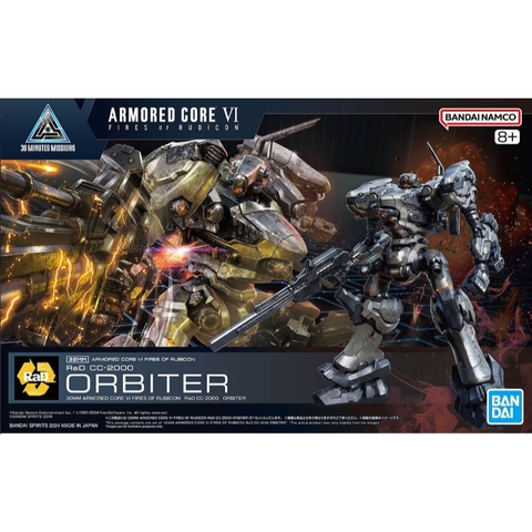 Mô hình lắp ráp 30MM ARMORED CORE Ⅵ FIRES OF RUBICON RaD CC-2000 ORBITER Bandai 4573102674388
