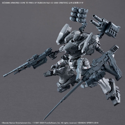 Phụ Kiện Mô Hình 30MM OPTION PARTS SET ARMORED CORE Ⅵ FIRES OF RUBICON WEAPON SET 02 Bandai 4573102674371