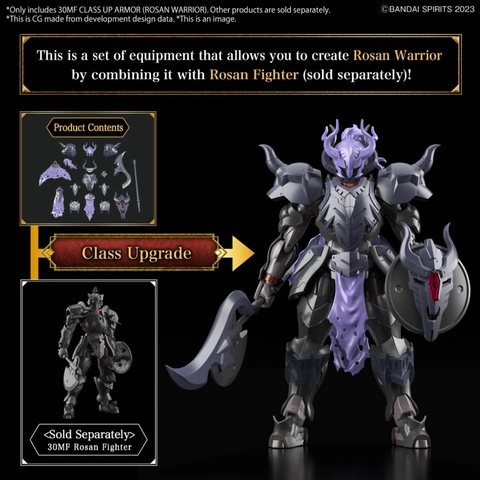 Phụ Kiện Mô Hình 30MF CLASS UP ARMOR (ROSAN WARRIOR) Bandai 4573102674517