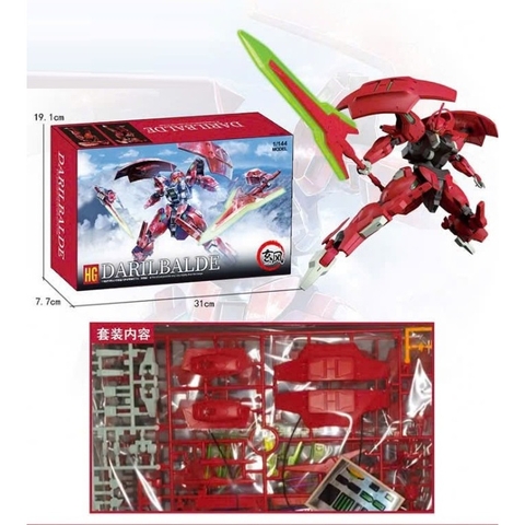 Mô Hình Lắp Ráp HG 1/144 Darilbalde BL
