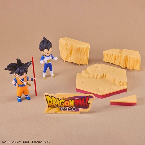 Mô hình DRAGON BALL DAIMA MODEL KIT SON GOKU (MINI) & VEGETA (MINI) Bandai 4573102683861