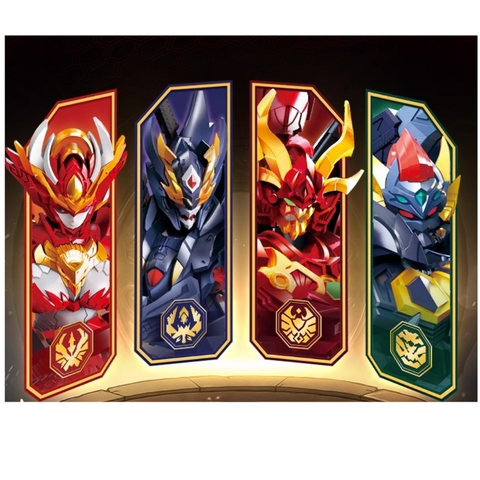 Mô Hình Lắp Ráp Set 4 hộp Mini Box Cang Dao Ver 2 (Có thể mua lẻ)