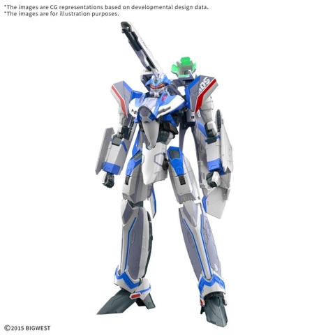 Mô Hình Lắp Ráp HG 1/100 VF-31J SIEGFRIED (HAYATE IMMELMANN USE) Bandai 4573102686961