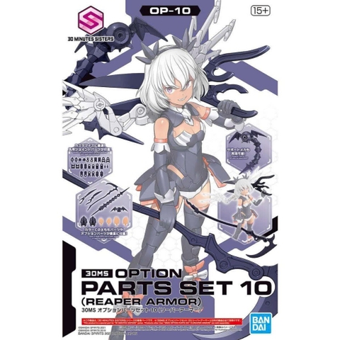 Mô Hình Phụ Kiện Reaper Armor Option Parts Set 10 30MS Bandai 30 Minutes Sisters Promax 4573102654465