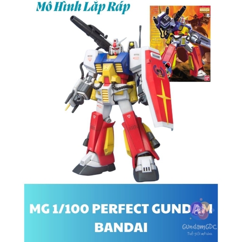 Mô Hình Lắp Ráp MG 1/100 PERFECT GUNDAM Bandai 4573102635662