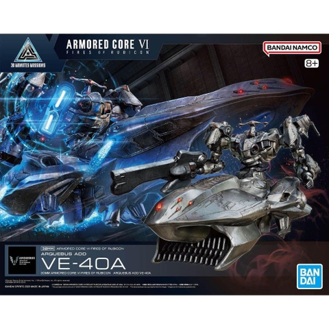 Mô Hình Lắp Ráp 30MM ARQUEBUS ADD VE-40A Bandai Armored Core VI Fires of Rubicon 4573102692009
