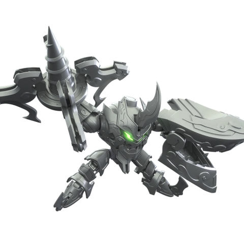 Mô Hình Lắp Ráp FR3-V03 Hải Sa Vương (Sea Shark King) Chính Hãng Yili chuangwan - Robo Trái Cây