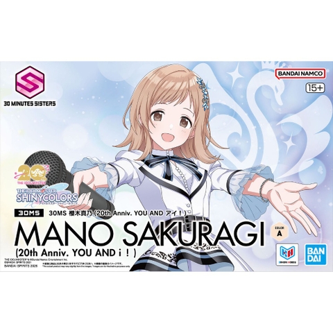 Mô Hình Lắp Ráp 30MS MANO SAKURAGI (20th Anniv. YOU AND i!) Bandai 4573102725363