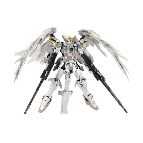 Mô Hình Lắp Ráp MG Wing Gundam Snow White Prelude 8827 Kèm Khung Kim Loại