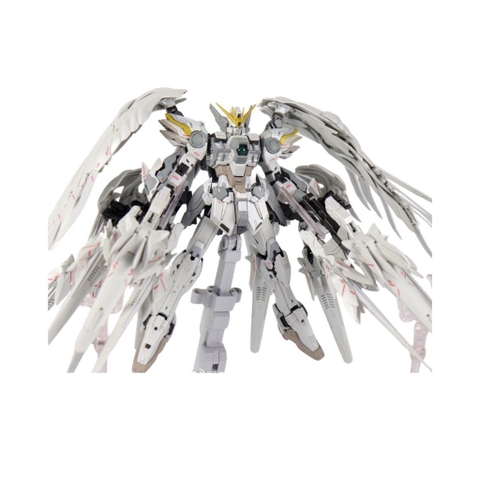 Mô Hình Lắp Ráp MG Wing Gundam Snow White Prelude 8827 Kèm Khung Kim Loại