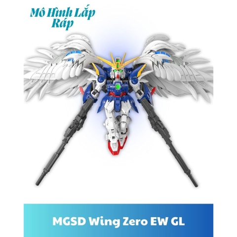 Mô Hình Lắp Ráp MGSD Wing Zero EW GL (Tặng kèm base, phụ kiện, decal nước và decal dán)