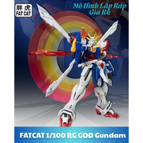 Mô Hình Lắp Ráp Fat Cat 1/100 RG God Gundam