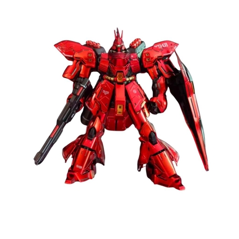 Mô Hình Lắp Ráp RG 1/144 5503 Sazabi Special Metallic Coating ( Tặng Kèm Decal)