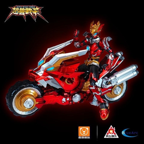 Mô Hình Lắp Ráp YiLi ChuangWan Hoả Lân Phi 1/12 UBF-H01 Kino with KirinMoto Ultra Beast Force