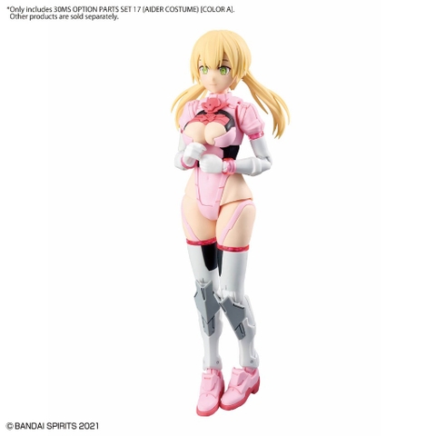 Mô Hình Lắp Ráp Phụ Kiện 30MS Option Parts Set 17 (Aider Costume) [Color A] OP-17 Bandai 4573102685537
