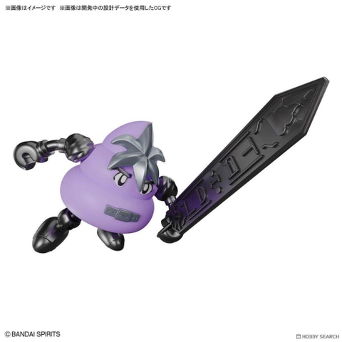 Mô Hình Lắp Ráp CLAY MODEL KIT GREAT SWORD UNKO Bandai 4573102688699