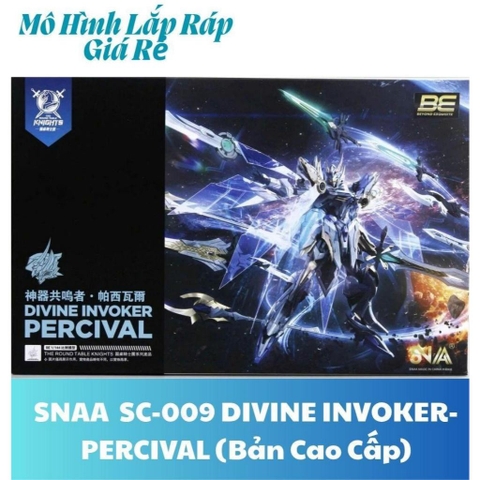 Mô Hình Lắp Ráp SNAA BE 1/144 SC-009 DIVINE INVOKER-PERCIVAL (Bản Cao Cấp Full Đồ)