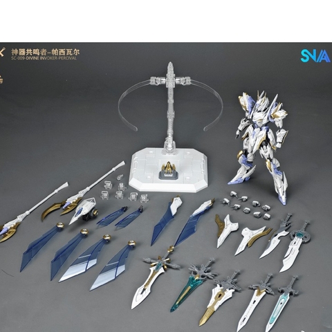 Mô Hình Lắp Ráp SNAA BE 1/144 SC-009 DIVINE INVOKER-PERCIVAL (Bản Cao Cấp Full Đồ)
