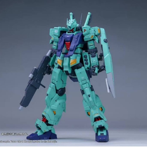 Mô Hình Lắp Ráp MG JIEDA Amuro Custom (Kèm base, decal nước) Plamo Loving Alien